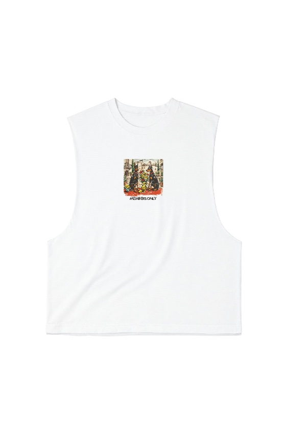 Топ без рукавов женский - Custom Design (Front)